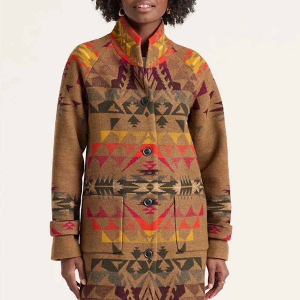 Pendleton Autumn Birch Wool Coat